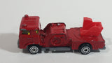 Zylmex P312 Fire Engine Red Die Cast Toy Ladder Truck Firefighting Car Vehicle