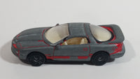 MotorMax 6005 1999 Pontiac Firebird Red Bare Metal Die Cast Toy Car Vehicle Heavy Paint Wear