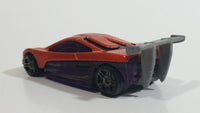 2002 Hot Wheels First Editions HW Prototype 12 Metalflake Dark Orange Die Cast Toy Car Vehicle