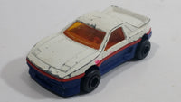Vintage Majorette Pontiac Fiero White No. 206 Die Cast Toy Car Vehicle 1/55 Scale Made in France