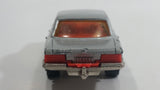 Vintage Majorette Mercedes-Benz 450 SE Silver Grey Die Cast Toy Car Vehicle with Opening Doors