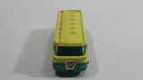 Vintage Lesney Major Pack No. 1 British Petroleum B.P. "AutoTanker" Fuel Hauler Green, Bright Yellow and White Die Cast Toy Car Vehicle Made in England