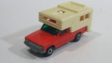 Vintage 1979 Lesney Matchbox Superfast No. 38 Camper RV Truck Orange Die Cast Toy Car Vehicle Made in England