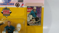 1995 Edition Starting Lineup NHL Ice Hockey Player Goalie Arturs Irbe San Jose Sharks Action Figure and Trading Card New in Package