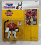 1995 Edition Kenner Starting Lineup NHL Ice Hockey Player Goalie Martin Brodeur New Jersey Devils Action Figure and Fleer Trading Card New in Package