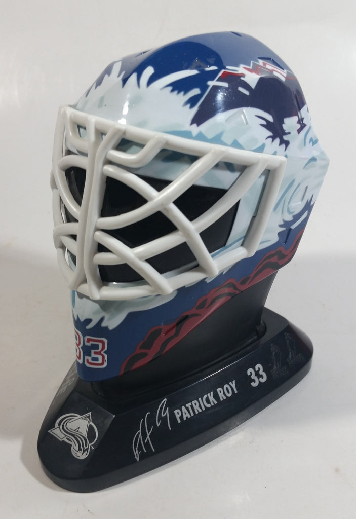 1996-97 McDonalds Mini Goalie Mask Colorado Avalanche Patrick Roy #33 ...