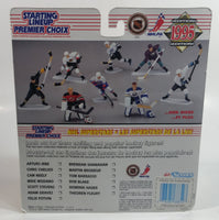 1995 Edition Kenner Hasbro Starting Lineup NHL Ice Hockey Player Goalie Dominik Hasek Buffalo Sabres Action Figure and Fleer Trading Card New in Package