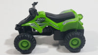Maisto 300ZX Quad ATV 4 Wheeler All Terrain Vehicle Green Pullback Die Cast Motorized Friction Toy Car Vehicle