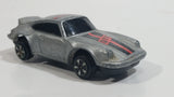 Rare Uniborn Porsche 911 Silver Grey Die Cast Toy Car Vehicle Made in Hong Kong
