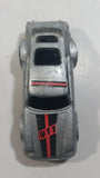 Rare Uniborn Porsche 911 Silver Grey Die Cast Toy Car Vehicle Made in Hong Kong
