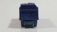 Vintage Soma Wheels Peterbilt Dump Truck Blue Die Cast Toy Car Vehicle - Hong Kong