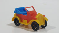 Kinder Surprise Orange Yellow Blue Classic Antique Toy Car Vehicle