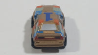 1989 Galoob Micro Machines Sun Color Changers Audi Quattro #1 Gold Tiny Miniature Die Cast Toy Car Vehicle