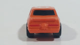 1989 Galoob Micro Machines Sun Color Changers '80s Thunderbird Drag Racer #9 Orange Tiny Miniature Die Cast Toy Car Vehicle