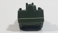 1988 Hot Wheels Action Command Rocket Tank Olive Green Die Cast Toy Car Army Military Vehicle