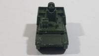 1988 Hot Wheels Action Command Rocket Tank Olive Green Die Cast Toy Car Army Military Vehicle