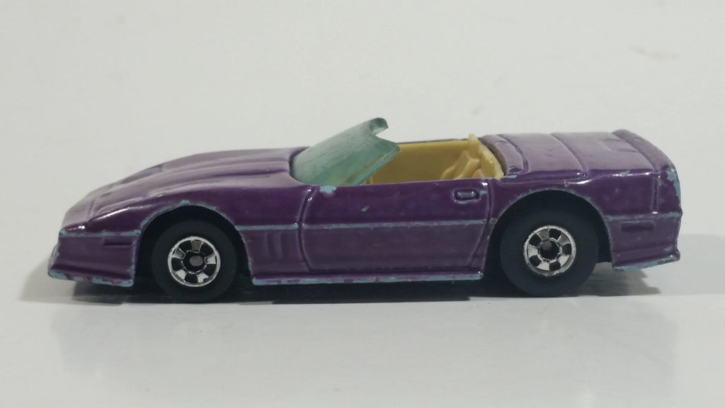 1990 Hot Wheels Color Racers II '83 Custom Corvette Convertible Purple ...