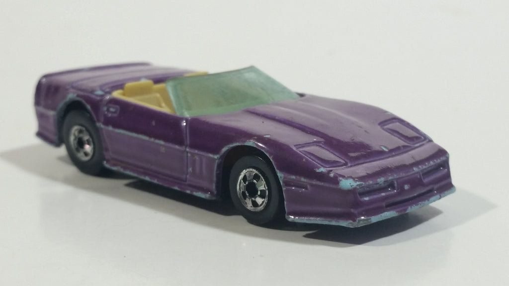 1990 Hot Wheels Color Racers II '83 Custom Corvette Convertible Purple ...