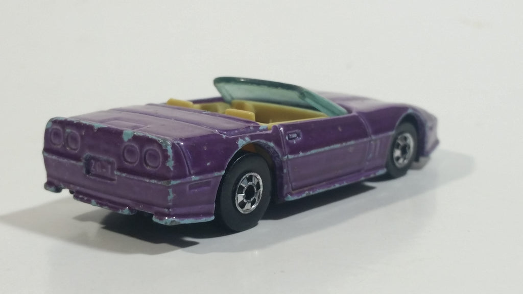 1990 Hot Wheels Color Racers II '83 Custom Corvette Convertible Purple ...