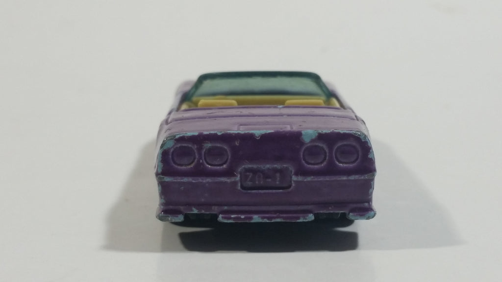 1990 Hot Wheels Color Racers II '83 Custom Corvette Convertible Purple ...