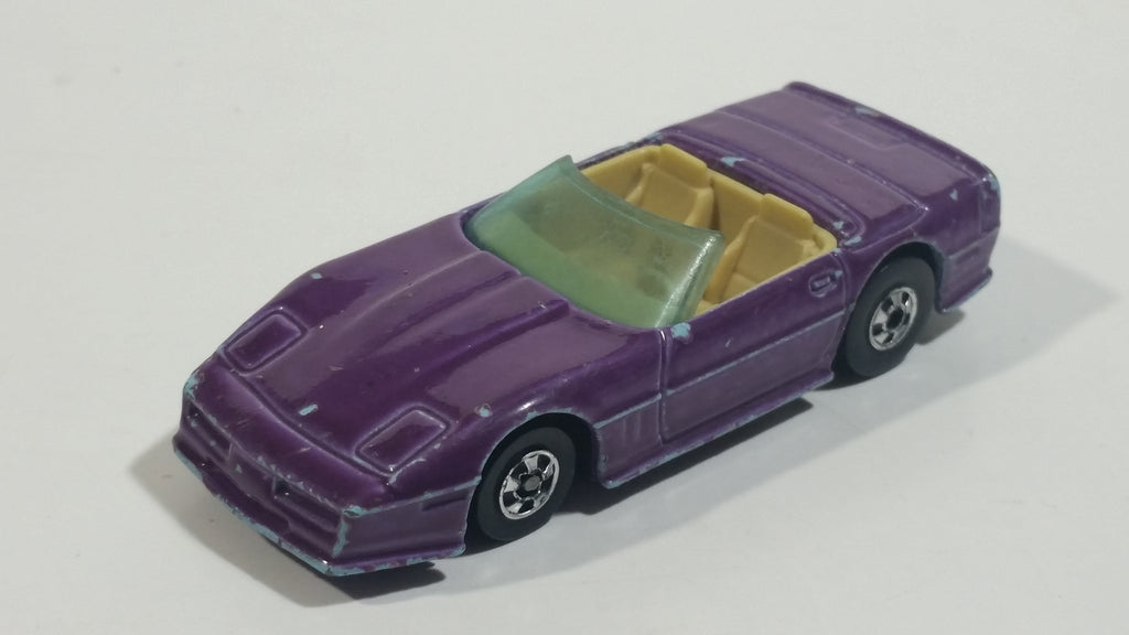 1990 Hot Wheels Color Racers II '83 Custom Corvette Convertible Purple ...