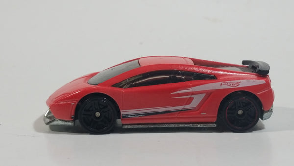 2015 Hot Wheels HW City Color Shifters Lamborghini Gallardo LP 570-4 Superleggera Salmon Pink Red to White Die Cast Toy Car Vehicle