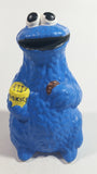Vintage Hand Painted Sesame Street Cookie Monster Character Ceramic Figure 5 1/2" Tall