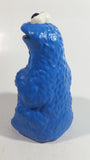 Vintage Hand Painted Sesame Street Cookie Monster Character Ceramic Figure 5 1/2" Tall