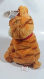 2004 Ty Beanie Babies Garfield the Cat Orange Stuffed Animal Plush Toy 7 1/2" Tall