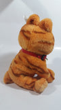 2004 Ty Beanie Babies Garfield the Cat Orange Stuffed Animal Plush Toy 7 1/2" Tall