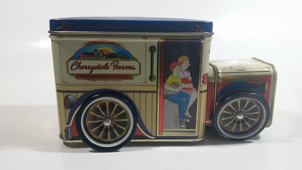 Cherrydale Farms Fine Confections Farm Delivery Truck Shaped Tin Metal