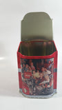 Coca-Cola Coke Soda Pop Drink Beverage Have a Coke 5 1/2" Tall Tin Metal Hinged Lid Container