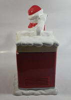 Houston Harvest Drink Coca-Cola In Bottles Coke 10 1/2" Tall Large Vending Machine With Polar Shaped Ceramic Cookie Jar