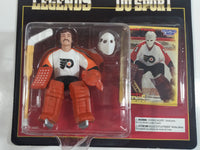 1997 Kenner Starting Lineup Timeless Legends NHL Ice Hockey Player Goalie Bernie Parent Philadelphia Flyers Action Figure and Trading Card New in Package