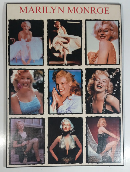 Marilyn Monroe in Photo Shoot Poses 11 3/4" x 16 1/2" Wooden Wall Plaque