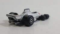 HTF Unknown Brand No. 7824 Elf Formula 1 Texaco #4 White Die Cast Toy Race Car Vehicle