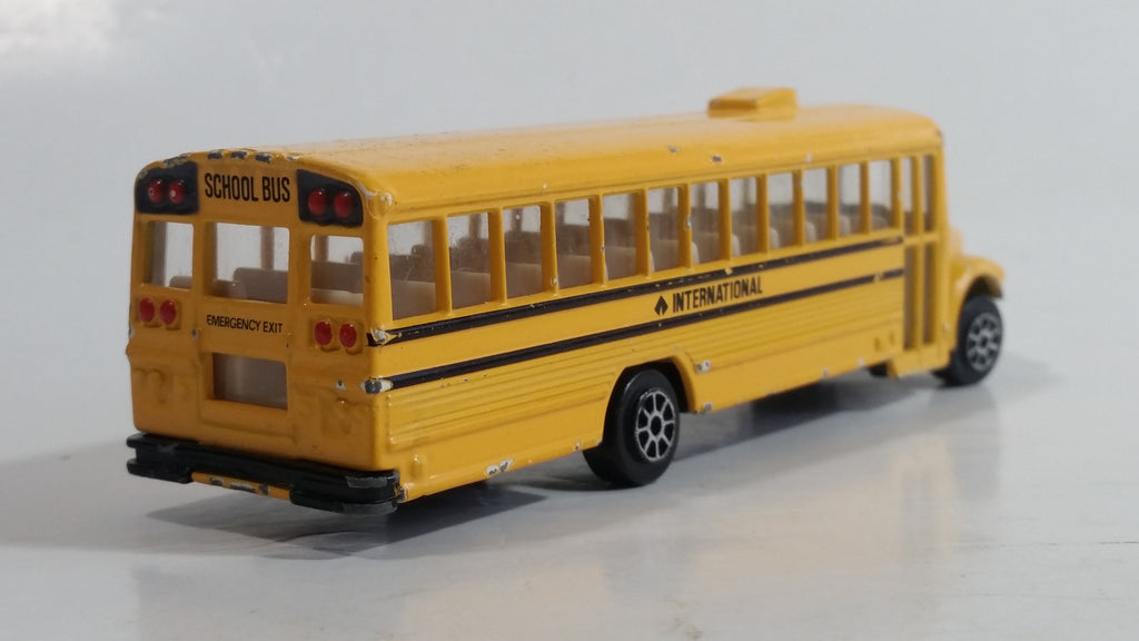 1991 Road Champs Fast Lane International School Bus Yellow Die Cast To ...