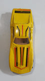 Speeding Wheels Chevrolet Corvette Yellow Die Cast Toy Car Vehicle