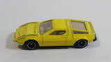 Unknown Brand Exotic Luxury Sports Car Yellow Die Cast Toy Car Vehicle