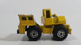1987 Matchbox Mobile Crane "Reynolds Crane Hire" Yellow Die Cast Toy Car Construction Equipment Vehicle