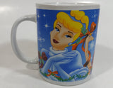 Disney Cinderella Belle and Sleeping Beauty Christmas Holiday Themed Ceramic Coffee Mug Cup