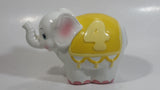 Very Rare Hard To Find 1986 Enesco Growing Up Age 4 Elephant Shaped Ceramic Coin Bank