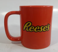 Reese's Las Vegas Peanut Butter and Chocolate Coated Candies Orange Ceramic Coffee Mug Cup