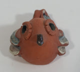 Vintage Purdy Pottery Canada Bird Brown Clay Figurine Sculpture Decorative Ornament