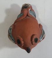 Vintage Purdy Pottery Canada Bird Brown Clay Figurine Sculpture Decorative Ornament
