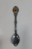 Alberta Wild Rose Metal Spoon Souvenir Travel Collectible