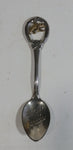 Banff Alberta Canada Metal Spoon with Grizzly Bear Charm Souvenir Travel Collectible