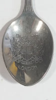 London England 3D Bridge Figural Silver Plated Metal Spoon with Engraved Bowl Souvenir Travel Collectible