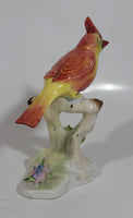 Vintage Royal Adderley Female Cardinal Bird Bone China Sculpture Decorative Ornament Made in England