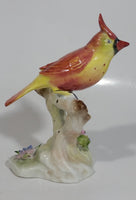 Vintage Royal Adderley Female Cardinal Bird Bone China Sculpture Decorative Ornament Made in England